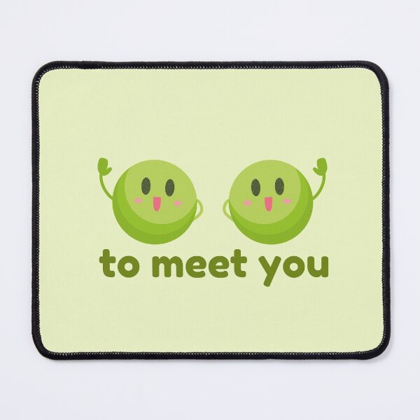 Item preview, Peas to Meet You designed and sold by punnylauren.