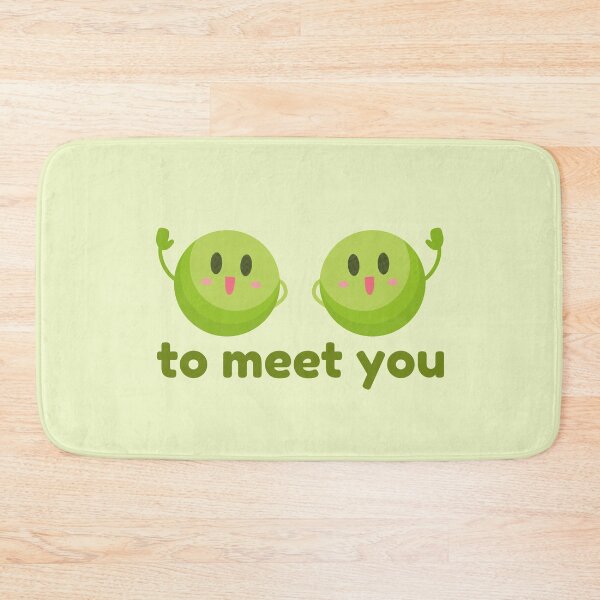 Item preview, Peas to Meet You designed and sold by punnylauren.
