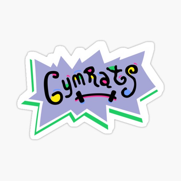 Gym Rats, Gymrats Sticker for Sale by Naked-Alien