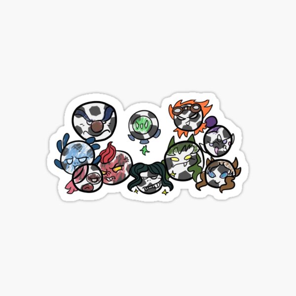Gemini Storm As Soccerballs Sticker