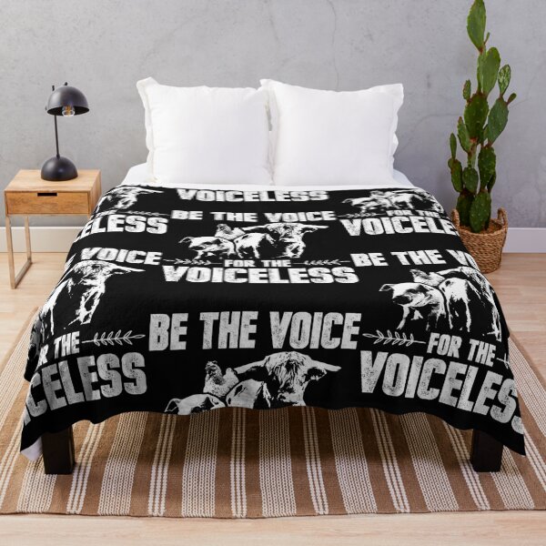 Item preview, Be The Voice For The Voiceless Veganism designed and sold by phuongducduc.