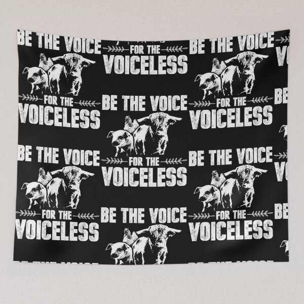 Item preview, Be The Voice For The Voiceless Veganism designed and sold by phuongducduc.
