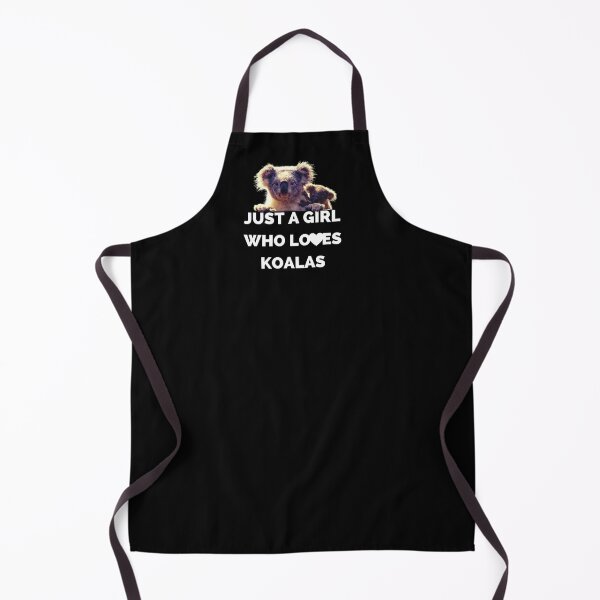 Item preview, Just a Girl Who Loves Koalas (Black and White) designed and sold by Vimbuy.