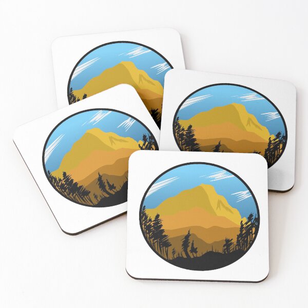 Item preview, illustration of the mountain view designed and sold by Swedi.