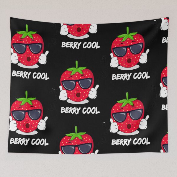 Item preview, Berry Cool Fruit Lover Vegan Vegetarian designed and sold by phuongducduc.