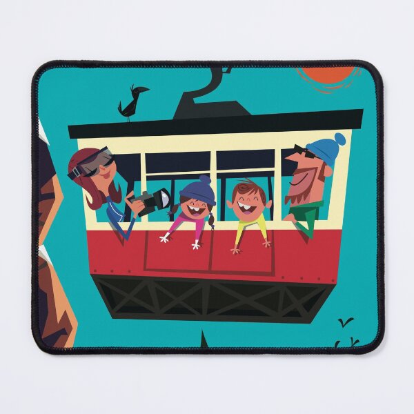 Item preview, Les Alpes poster designed and sold by GAGodel.