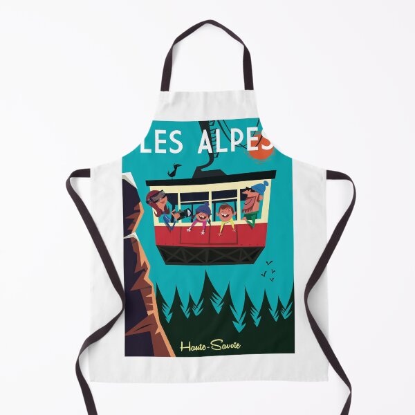 Item preview, Les Alpes poster designed and sold by GAGodel.