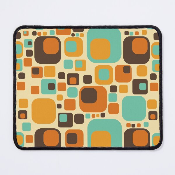 Item preview, Retro 60s vintage geometric style pattern designed and sold by designandclouds.