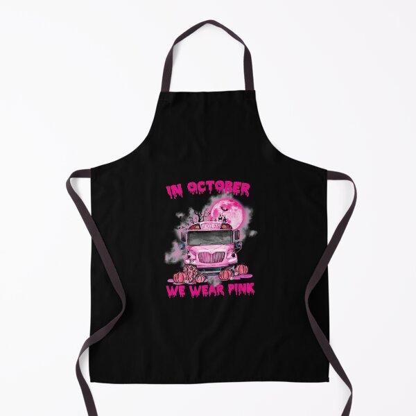Item preview, In October We Wear Pink Bus Moon designed and sold by Landesign.