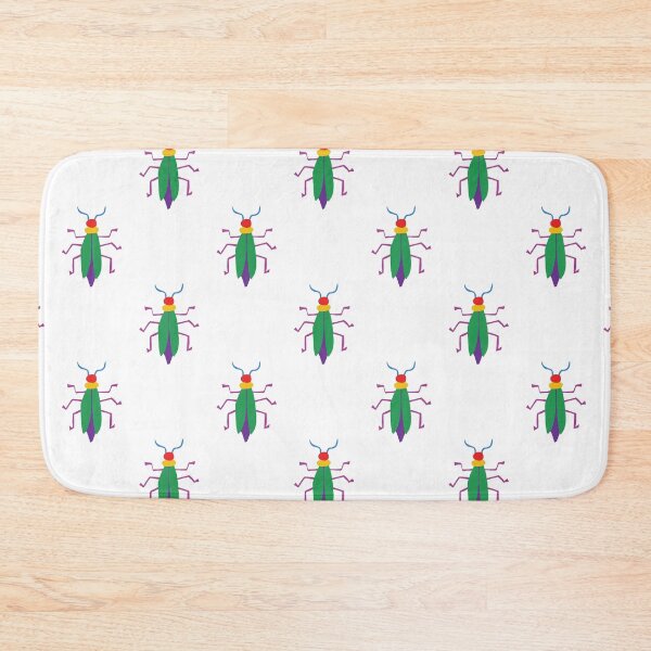 Item preview, AB039-3 Cute Bugs Pattern designed and sold by DuckyRubin.