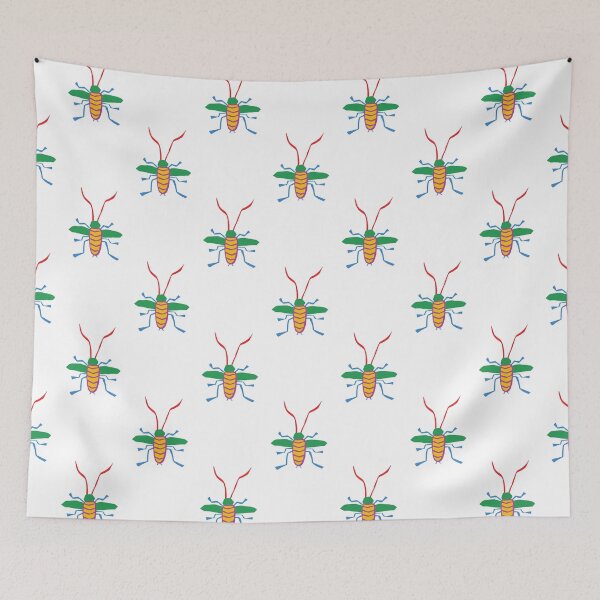 Item preview, AB039-4 Cute Bugs Pattern designed and sold by DuckyRubin.