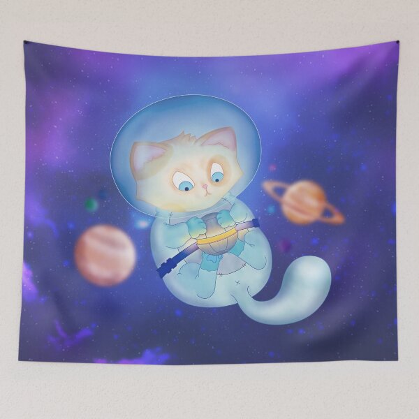 Item preview, Space Cat designed and sold by Bearded-Cow.