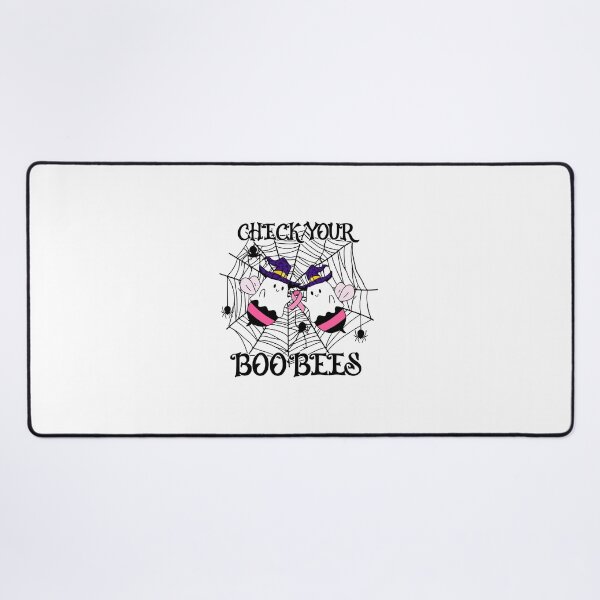 Item preview, Check Your Boo Bees Breast Cancer designed and sold by Landesign.