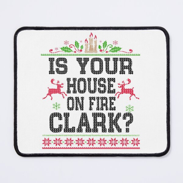 Item preview, Is Your House On Fire Clark? Funny Christmas Lights designed and sold by Simeon Dorelus.