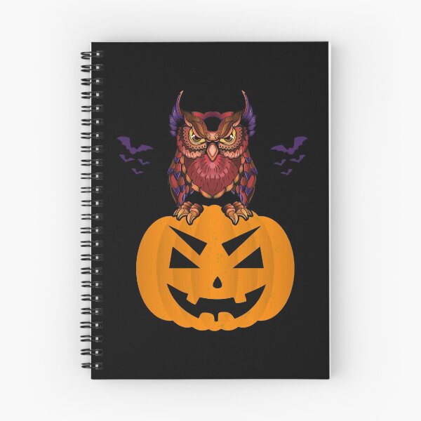 Item preview, Owl With Pumpkin Adorable Owl Halloween designed and sold by GINIART.
