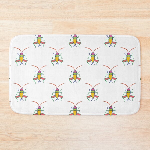Item preview, AB039-6 Cute Bugs Pattern designed and sold by DuckyRubin.