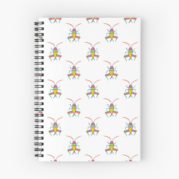 Item preview, AB039-6 Cute Bugs Pattern designed and sold by DuckyRubin.