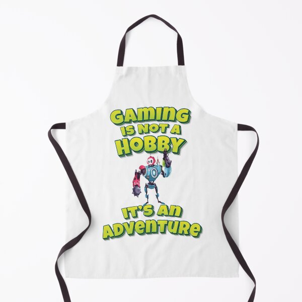 Item preview, Gaming Is Not A Hobby It's An Adventure Modern Robot With Weapon designed and sold by WordsGamersUse.