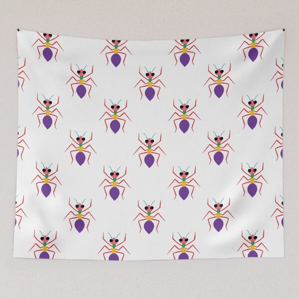 Item preview, AB039-12 Cute Bugs Pattern designed and sold by DuckyRubin.