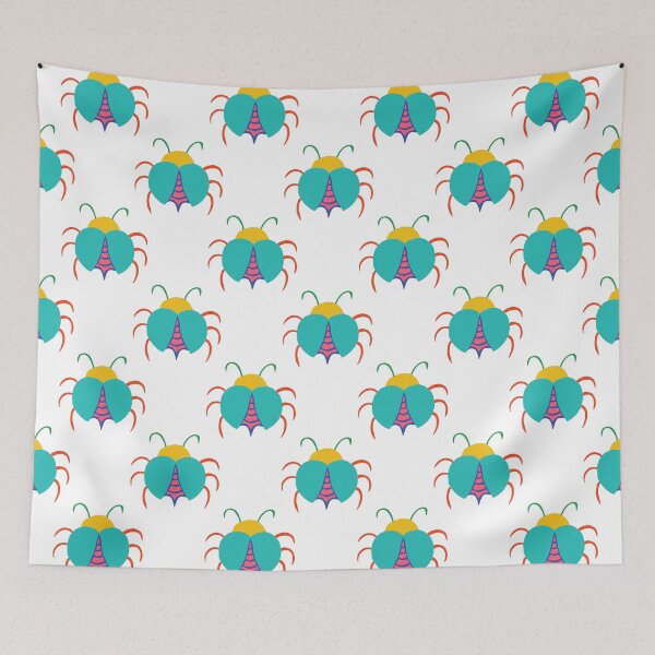 Item preview, AB039-15 Cute Bugs Pattern designed and sold by DuckyRubin.