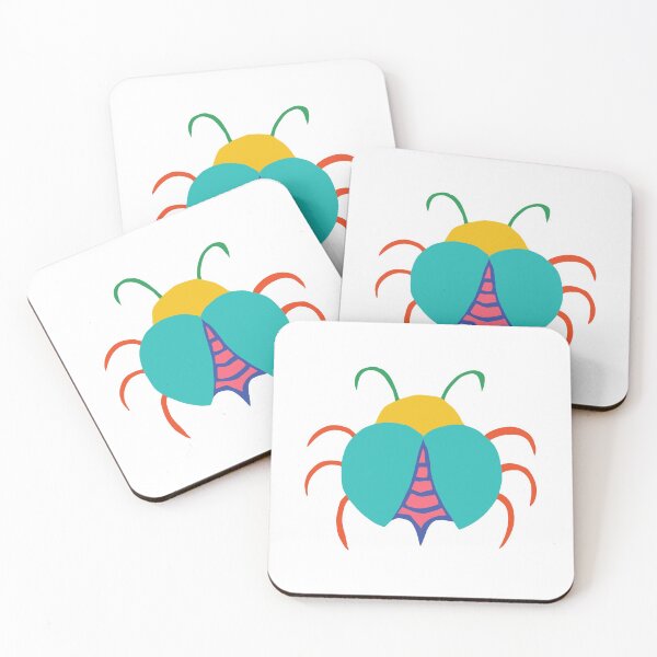 Item preview, AB039-15 Cute Bugs Pattern designed and sold by DuckyRubin.