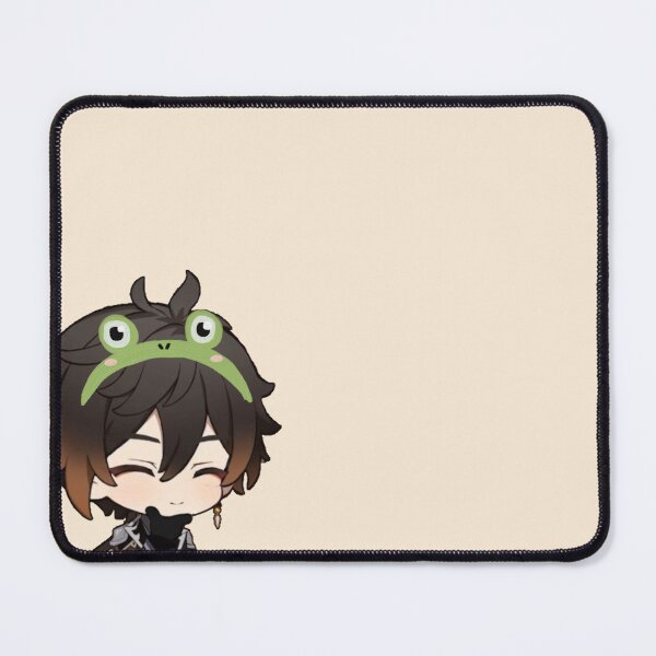 Item preview, zhongli with frog headband frog hat designed and sold by Mo Chu.