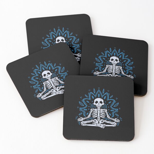 Item preview, Meditating skeleton designed and sold by DerSenat.