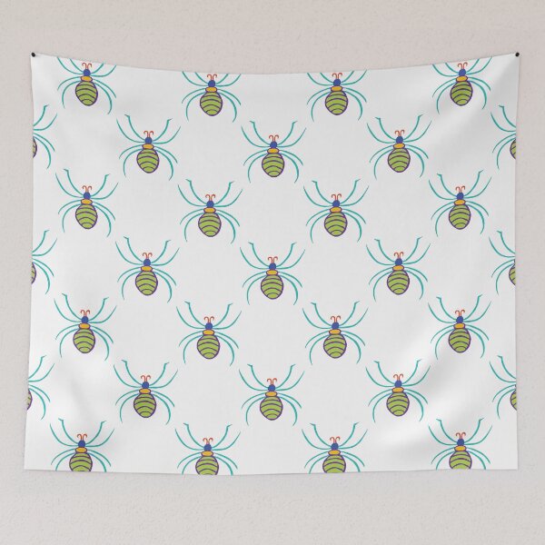 Item preview, AB039-16 Cute Bugs Pattern designed and sold by DuckyRubin.
