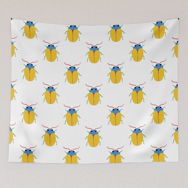 Item preview, AB039-18 Cute Bugs Pattern designed and sold by DuckyRubin.