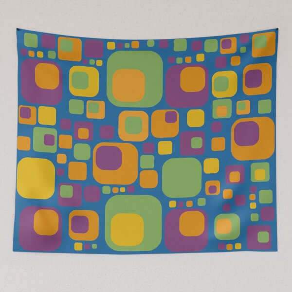 Item preview, 70s Retro Hippie Style Funky Pattern designed and sold by designandclouds.