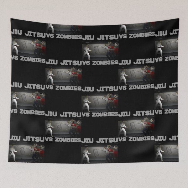 Item preview, Jiu Jitsu vs Zombies BJJ MMA Zombie T shirt  designed and sold by PaigeEagen.