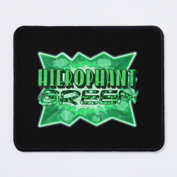 Item preview, Green Hierophant Stand (Design #3 - On Black) designed and sold by epinkb.