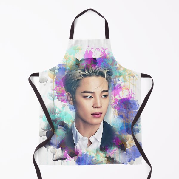 Item preview, BTS Park Jimin colorful art designed and sold by Lajibolalaa.