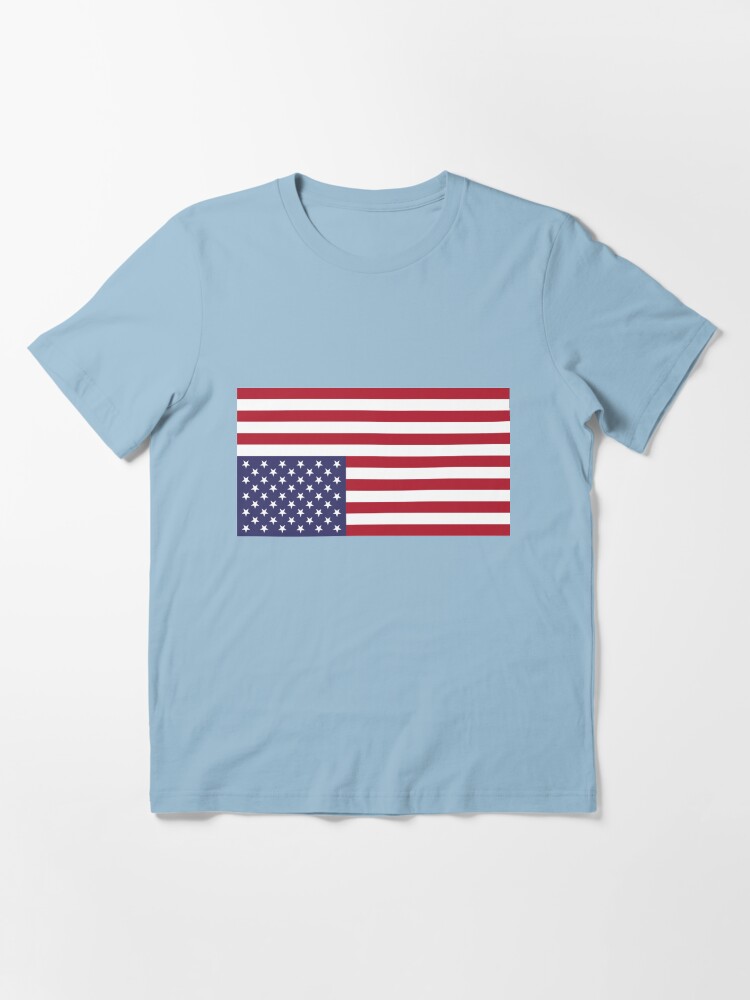 upside down american flag t shirt