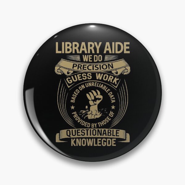 Item preview, Library Aide T Shirt - We Do Precision Gift Item Tee designed and sold by anthonyodo.