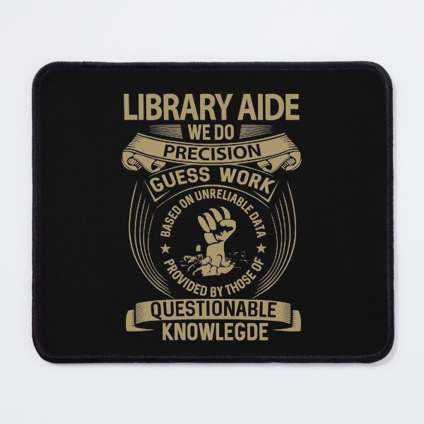 Item preview, Library Aide T Shirt - We Do Precision Gift Item Tee designed and sold by anthonyodo.