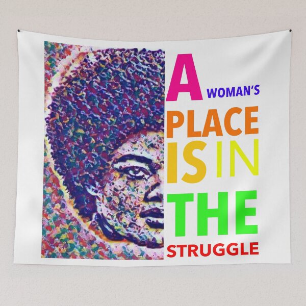 Item preview, The Black Panther Party 'A Woman's Place is in the Struggle'. designed and sold by sourceoflife.