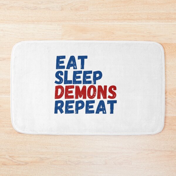 Item preview, EAT SLEEP DEMONS REPEAT - 2021 Grand Final designed and sold by ijdesigns.