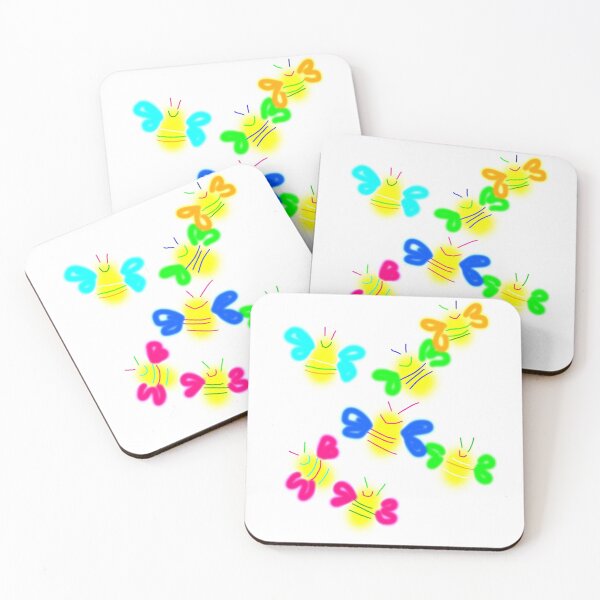 Item preview, Bees socializing and enjoying designed and sold by MacaMacaMaca.