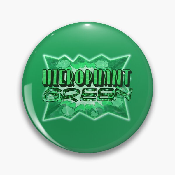 Item preview, Green Hierophant Stand (Design #3 - On Green) designed and sold by epinkb.