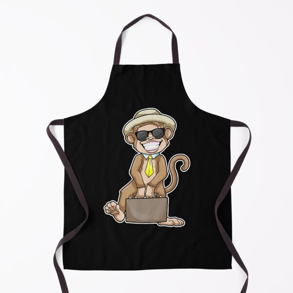 Item preview, Monkey as Businessman with Briefcase & Sunglasses designed and sold by PaigeEagen.