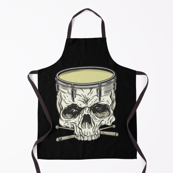 Artikelvorschau, Drummers Skeleton Head Musician Gif Percussion Lover entworfen und verkauft von cudx.