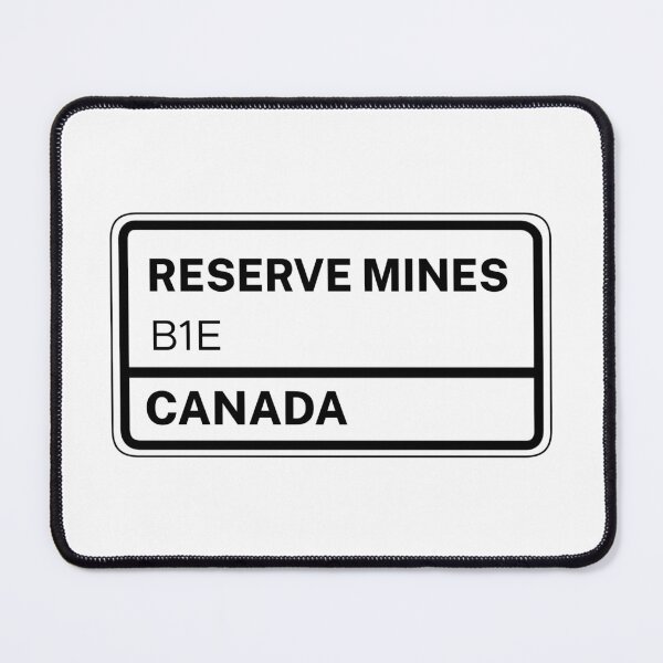 Item preview, Reserve Mines B1E Zip Code  designed and sold by Rajadrone.