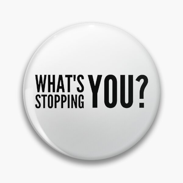 Item preview, ¿Qué te detiene? Citas motivacionales que dicen pensamientos inspiradores designed and sold by avinigav.