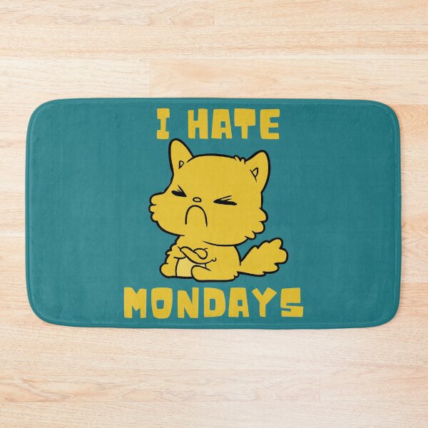 Item preview, I Hate Mondays / Cat hates Monday designed and sold by ramazis.
