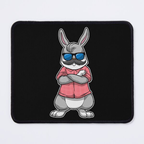 Item preview, Rabbit with Mustache & Sunglasses designed and sold by PaigeEagen.