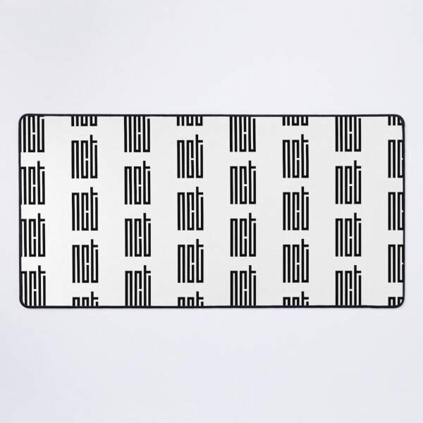 Aperçu de l'œuvre Pop coréenne à logo noir NCT créée et vendue par OneForAllCo.
