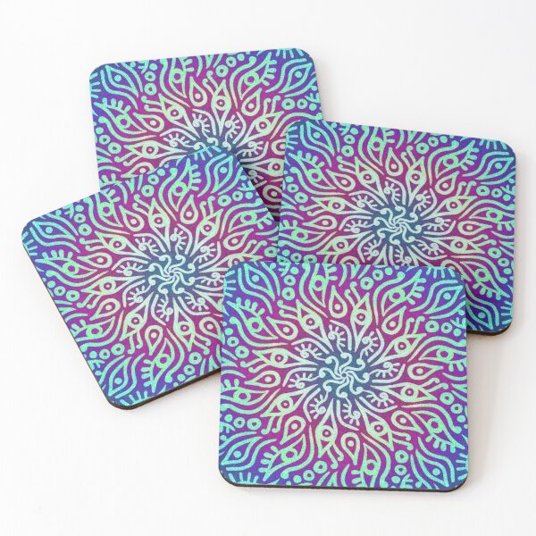 Item preview, Green Eye Psychedelic Swirl designed and sold by LindsayCat.