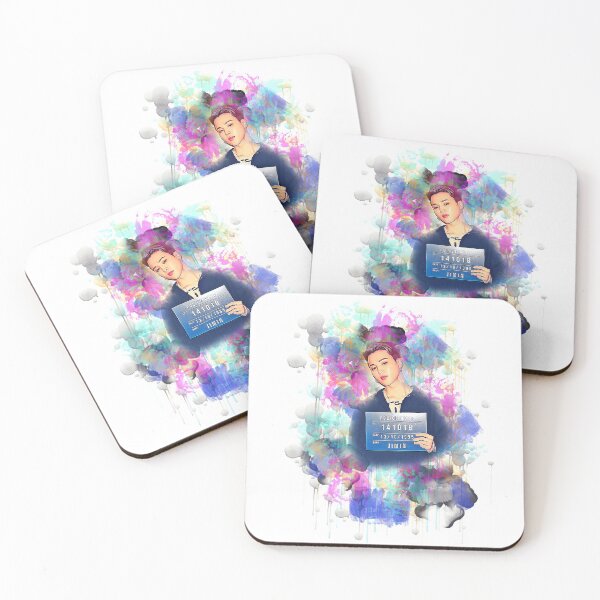 Item preview, BTS Park Jimin Butter colorful art  designed and sold by Lajibolalaa.