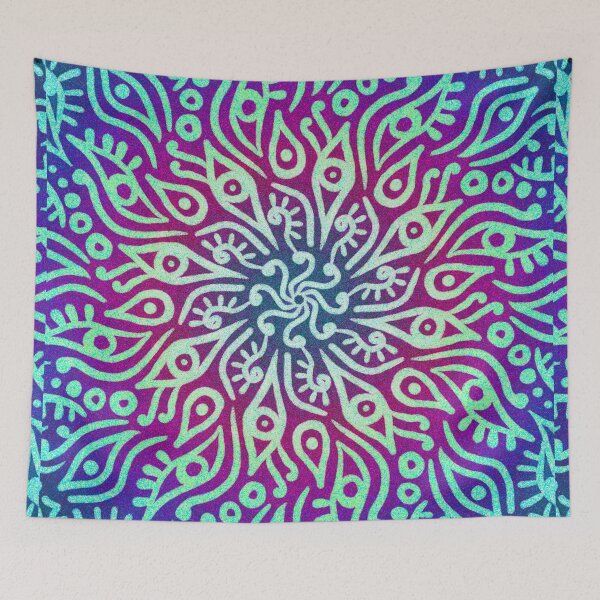 Item preview, Green Eye Psychedelic Swirl designed and sold by LindsayCat.